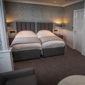 Image of twin and / or double bedroom at the Dunoon Hotel